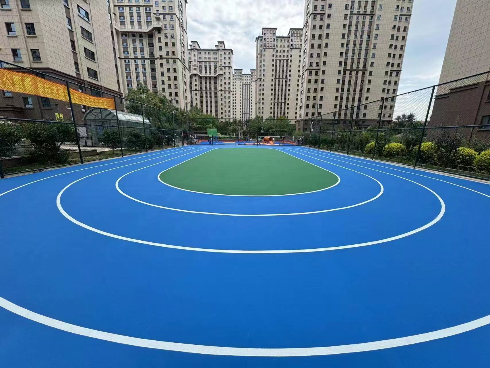兰州市学校塑胶跑道塑胶地面 - 价格