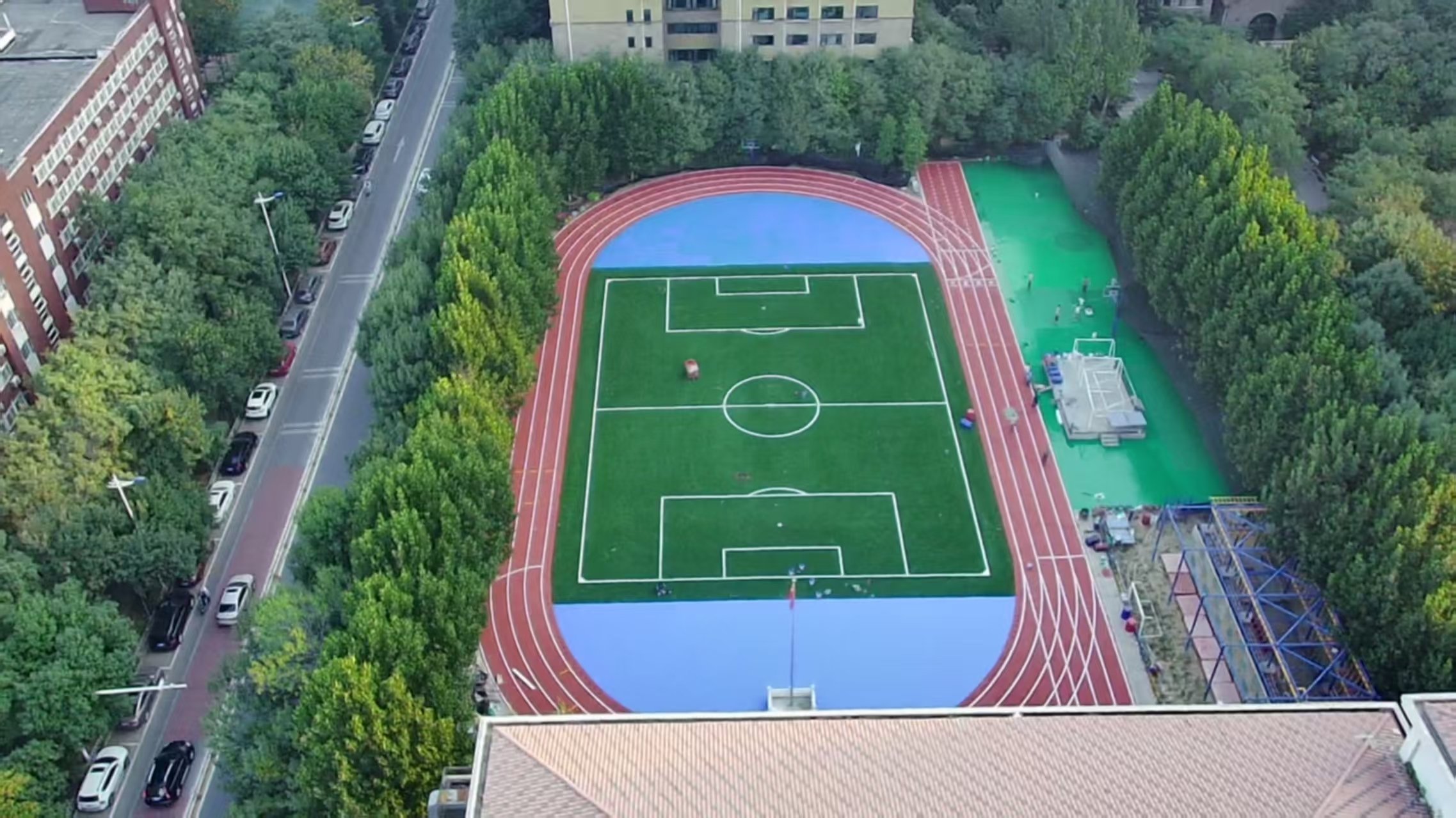 兰州市塑胶跑道施工塑胶地面 - 方案